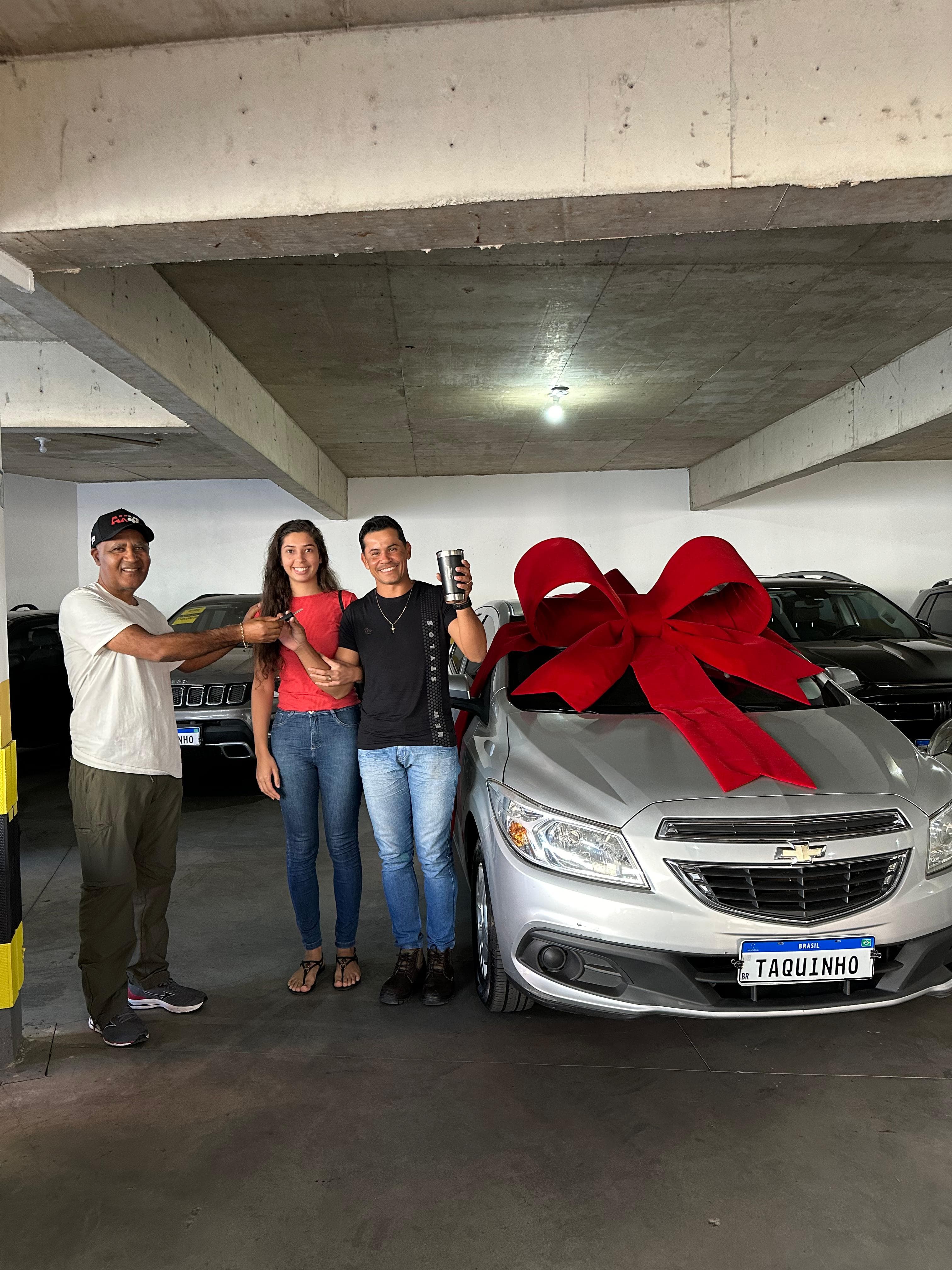 Cliente satisfeito na Taquinho Automóveis, Castelo Belo Horizonte